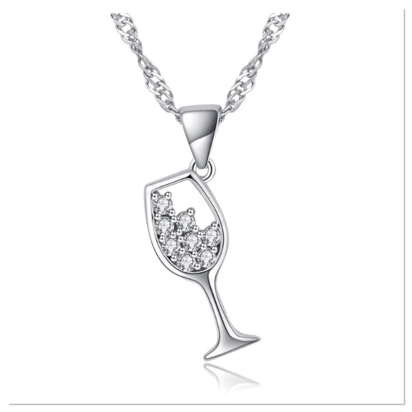 Jewelry - Wine Glass Necklace 🍷🍷🍷